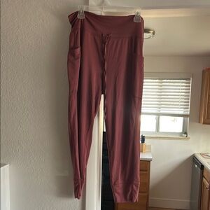 Fabletics Mauve Track Pants